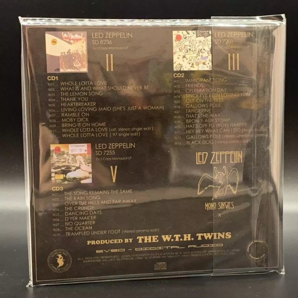 Led Zeppelin / The Secret of Led Zeppelin Rare Studio Tracks MONO ALBUM BOX SET (8CD)