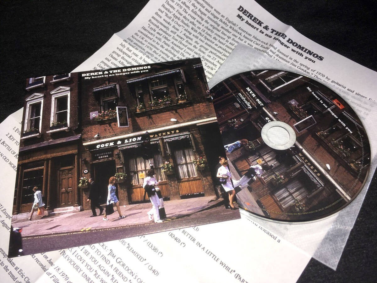 DEREK AND THE DOMINOS / MY HEART IS NO LONGER WITH YOU (1CD) Mid Valley Records