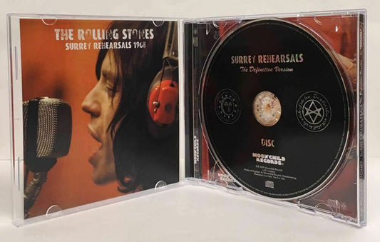 The Rolling Stones Surrey Rehearsals 1968 CD 14 Tracks Cover Type A Moonchild