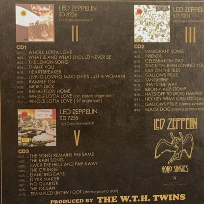 Led Zeppelin / The Secret of Led Zeppelin Rare Studio Tracks MONO ALBUM BOX SET (8CD)