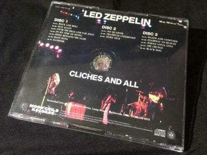 Led Zeppelin / Cliches And All 3CD Long Beach California 1978 Moonchild