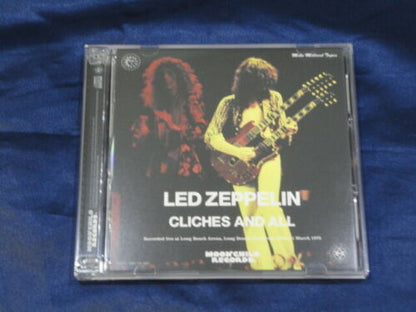 Led Zeppelin / Cliches And All 3CD Long Beach California 1978 Moonchild