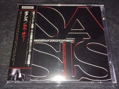 Oasis Tour 2002 Come On CD 2 Disc Japan Tokyo Yoyogi September and Osaka October