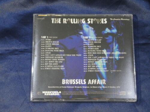 The Rolling Stones Brussels Affair 1973 2CD Forest National Belgium Moonchild
