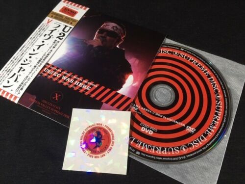 U2 EC WAS HERE Vertigo 2006 Saitama Arena Japan DVD Empress Valley EVSD Music