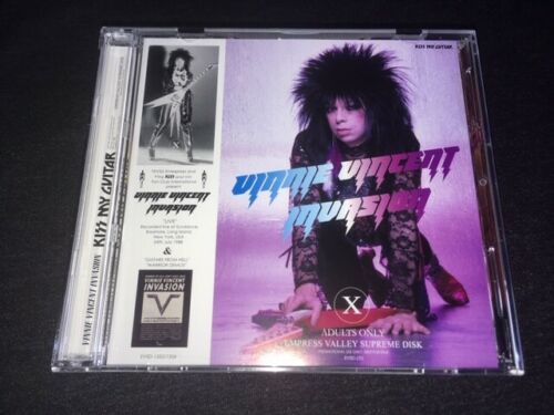 Vinnie Vincent Invasion Kiss My Guitar Kiss VVI Empress Valley 2CD