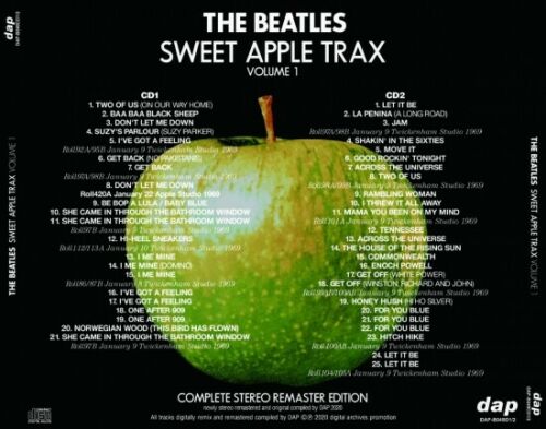 The Beatles Sweet Apple Trax Volume 1 - 3 Set Complete Stereo Remaster 6 CD
