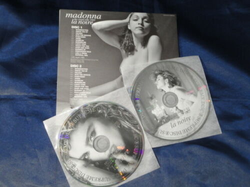 Madonna La Noire CD 2 Discs 30 Tracks Cardboard Sleeve Soundboard Empress Valley