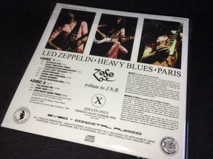 Led Zeppelin Heavy Blues Limited Edition 2CD 7 inch Size Paper Sleeve Last One!