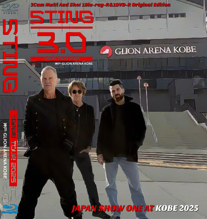 STING / 3.0 Gira por Japón 2025 Espectáculo en Japón One KOBE (1 DVDR + 1 BDR)