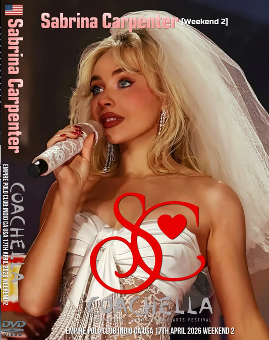 SABRINA CARPENTER / Coachella Festival 2026 Weekend 2 (1DVDR)