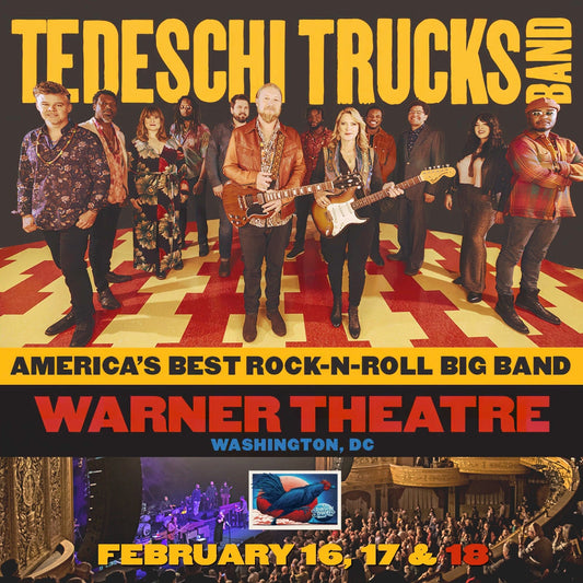 Tedeschi Trucks Band / US Tour 2023 Warner Theatre Washington DC (2CDR)
