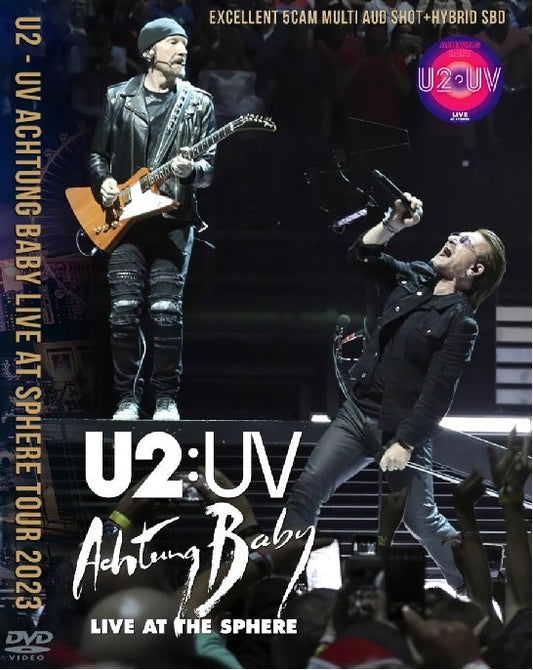 U2 / UV Achtung Baby Live at Sphere Tour 2023 (1DVDR)