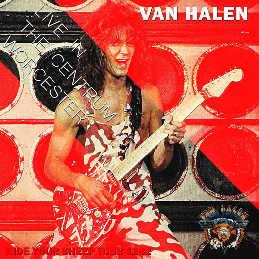 Van Halen / Hide Your Sheep Gira 1982 Worcester Último concierto (2CDR)