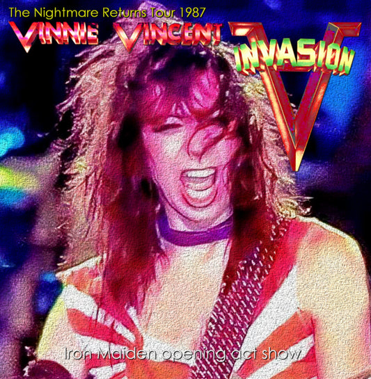 Vinnie Vincent / The Nightmare Returns Tour 1987 UNO Lakefront Arena (1CDR)