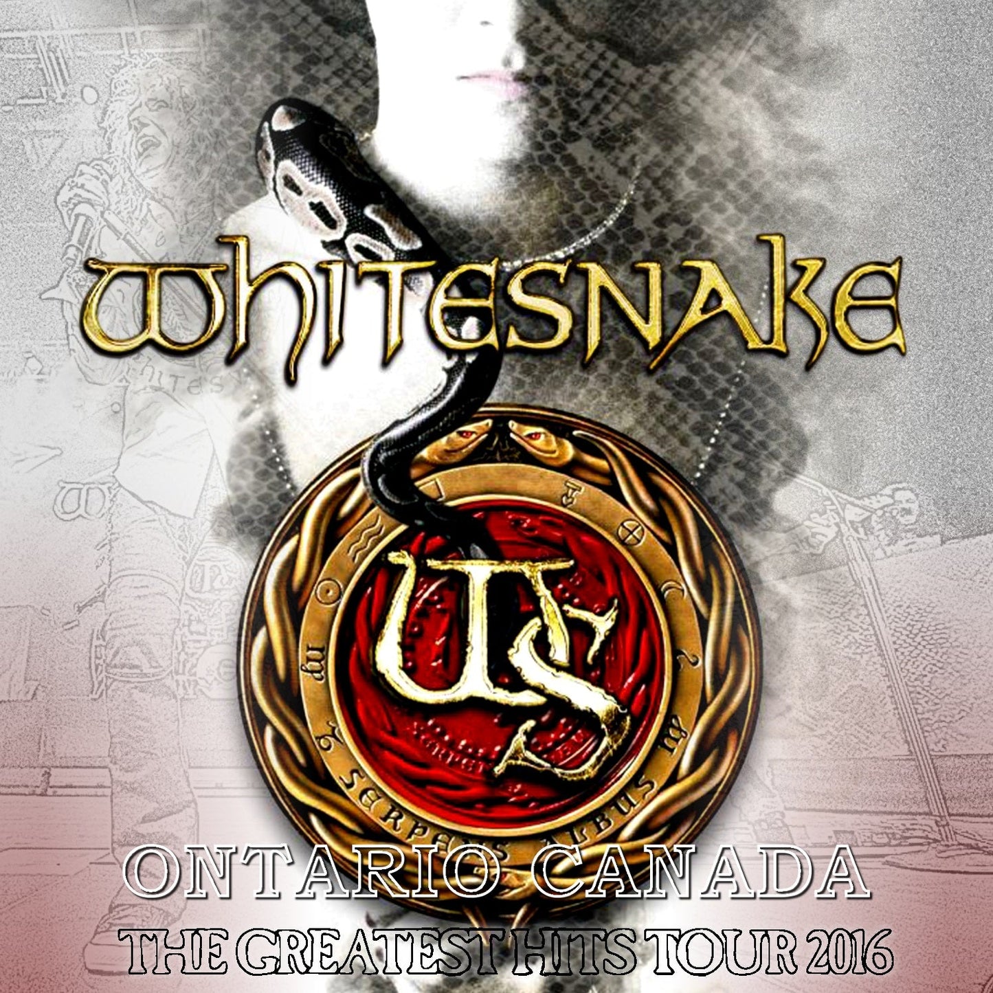 WHITESNAKE / Gira de Grandes Éxitos 2016 Casino Rama Orillia, Ontario, Canadá (2CDR)